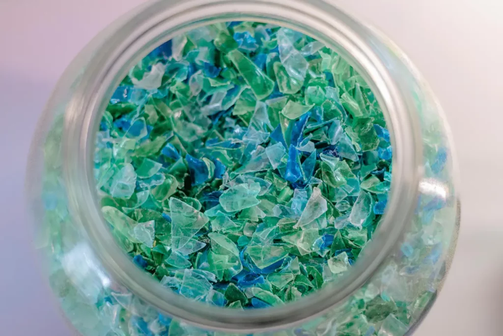 Vzací pet pásek vstupní surovina pet flakes